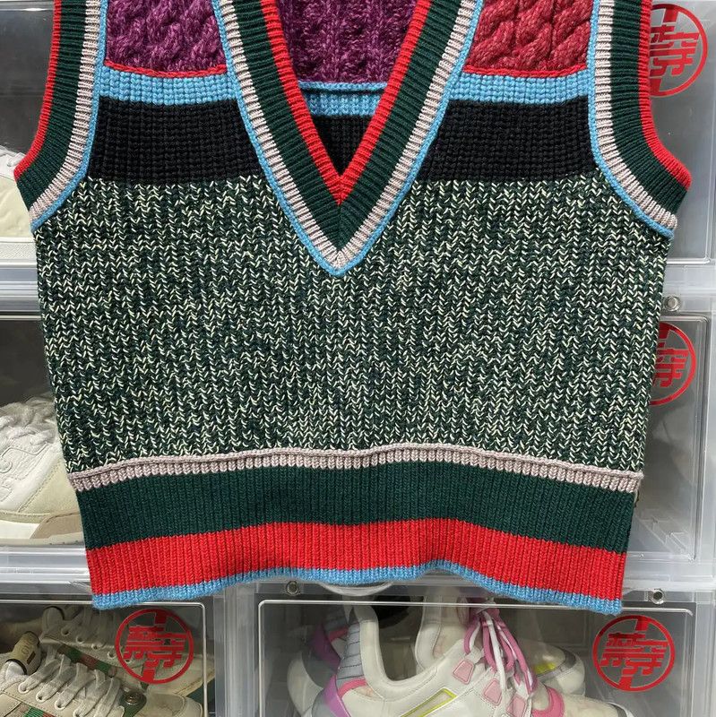 Burberry Burberry Colorful Wool Knit Sweater for Women Size S / US 4 / IT 40 - 4 Thumbnail