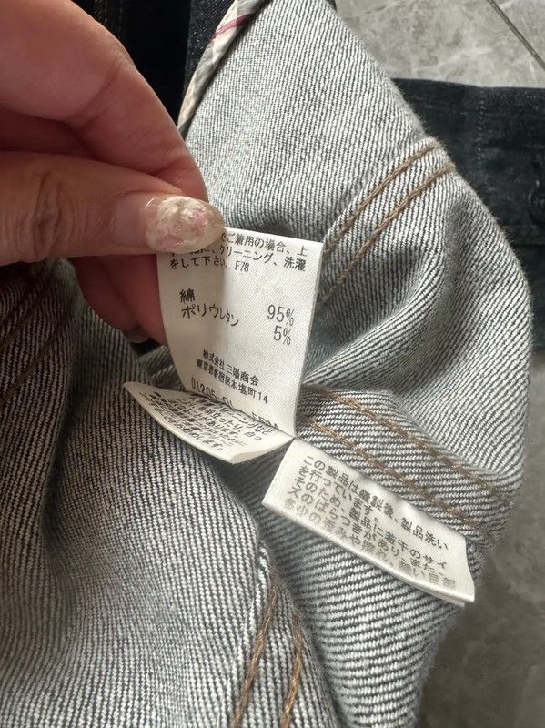 Burberry Burberry Black Cotton Blend Women's Jacket Size M / US 6-8 / IT 42-44 - 7 Thumbnail