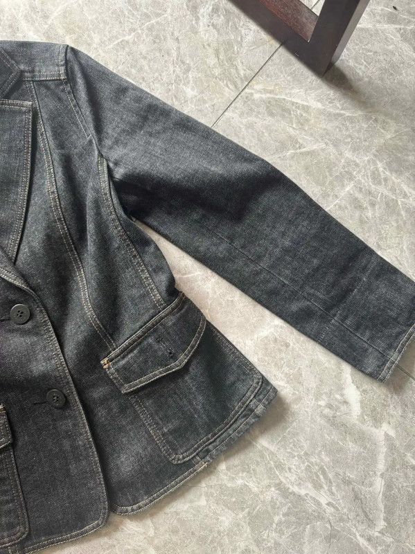 Burberry Burberry Black Cotton Blend Women's Jacket Size M / US 6-8 / IT 42-44 - 3 Thumbnail
