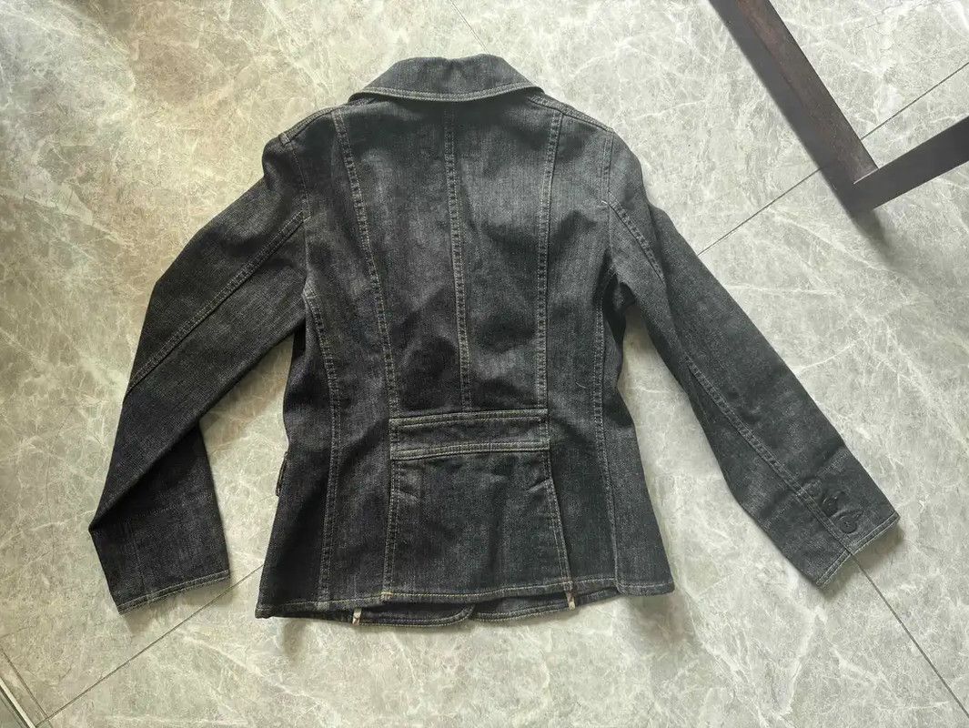 Burberry Burberry Black Cotton Blend Women's Jacket Size M / US 6-8 / IT 42-44 - 5 Thumbnail