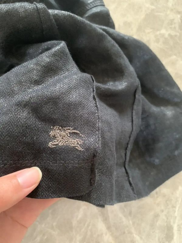 Burberry Burberry Black Cotton Mini Skirt S Size Size 23" - 5 Thumbnail