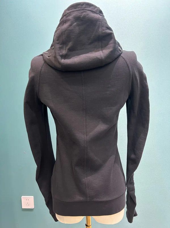 Burberry Burberry Black Cotton Long Sleeve Hoodie Size S / US 4 / IT 40 - 3 Thumbnail