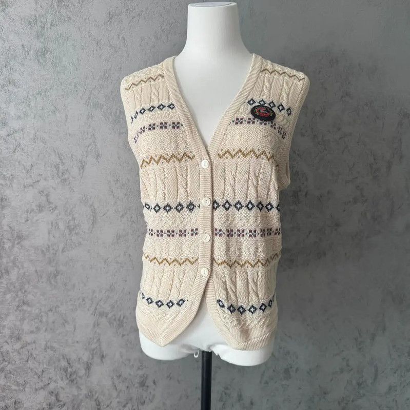 Burberry Burberry Colorful Knit Cardigan for Women Size L / US 10 / IT 46 - 2 Thumbnail