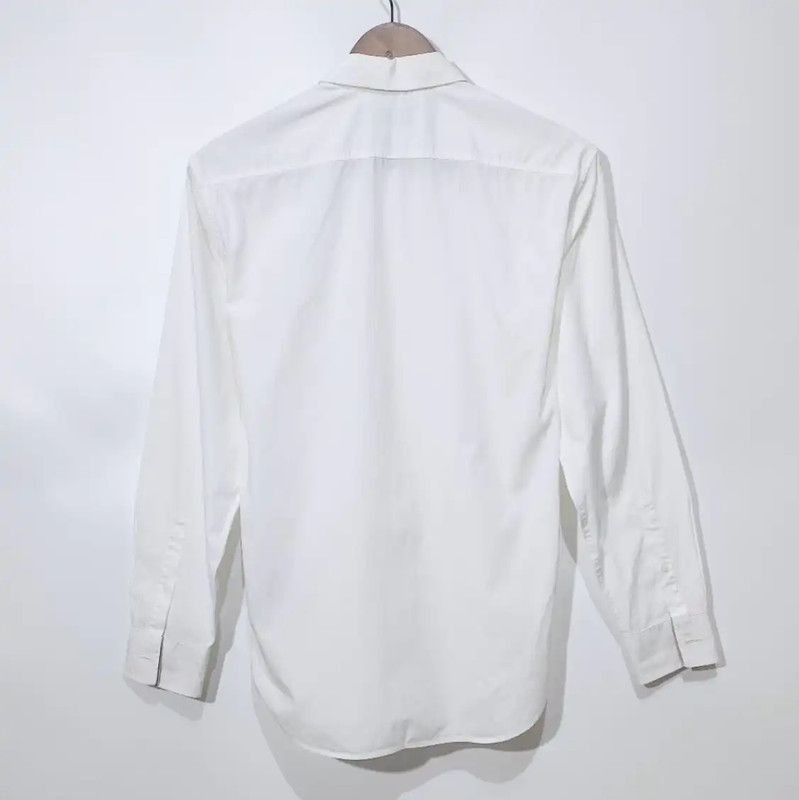 Burberry Burberry White Cotton Long Sleeve Shirt Size XS / US 0-2 / IT 36-38 - 2 Thumbnail
