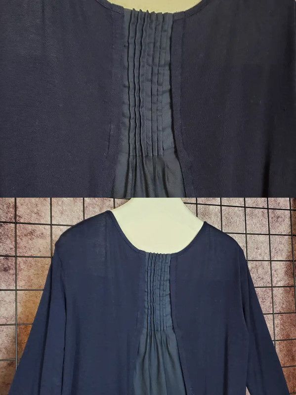 Burberry Burberry Elegant Summer Blue Long Sleeve Top Size M / US 6-8 / IT 42-44 - 4 Thumbnail