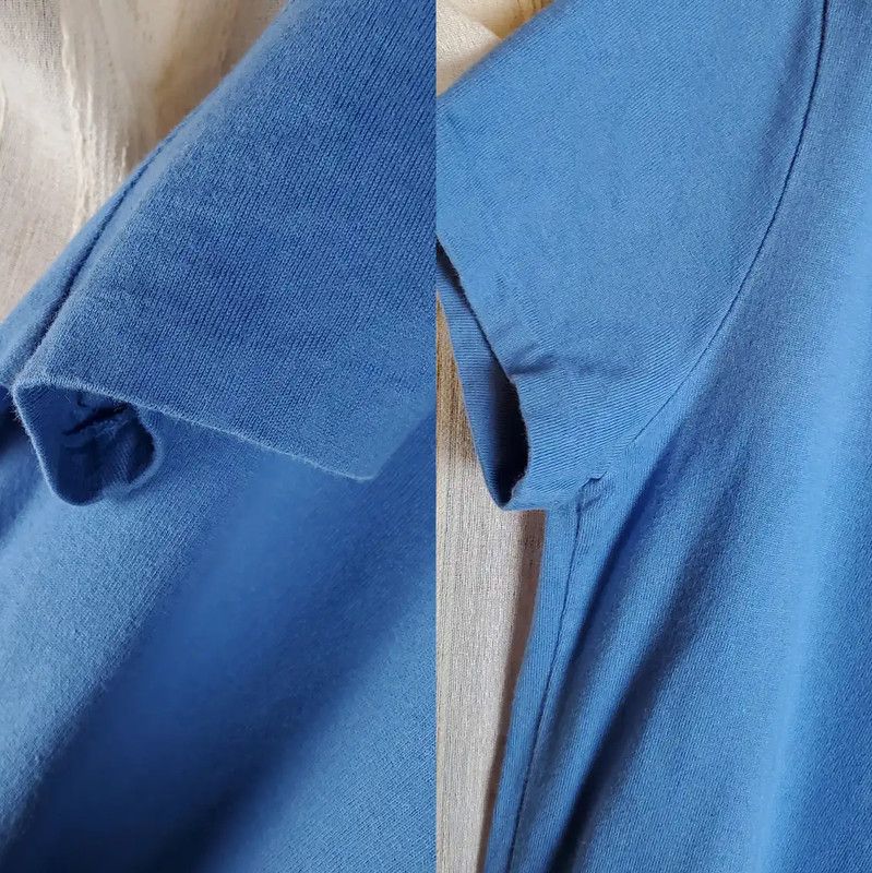 Burberry Burberry Blue Cotton Logo Short-Sleeve T-Shirt Size M / US 6-8 / IT 42-44 - 9 Thumbnail
