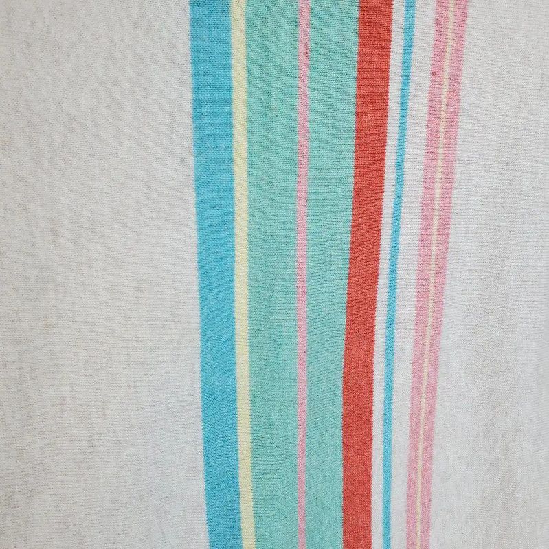 Burberry Burberry Summer Beige Cotton Striped Knit Top Size M / US 6-8 / IT 42-44 - 9 Thumbnail