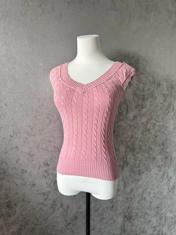 Burberry Burberry Pink Cotton Blend Short Sleeve T-Shirt Size M / US 6-8 / IT 42-44 - 9 Thumbnail