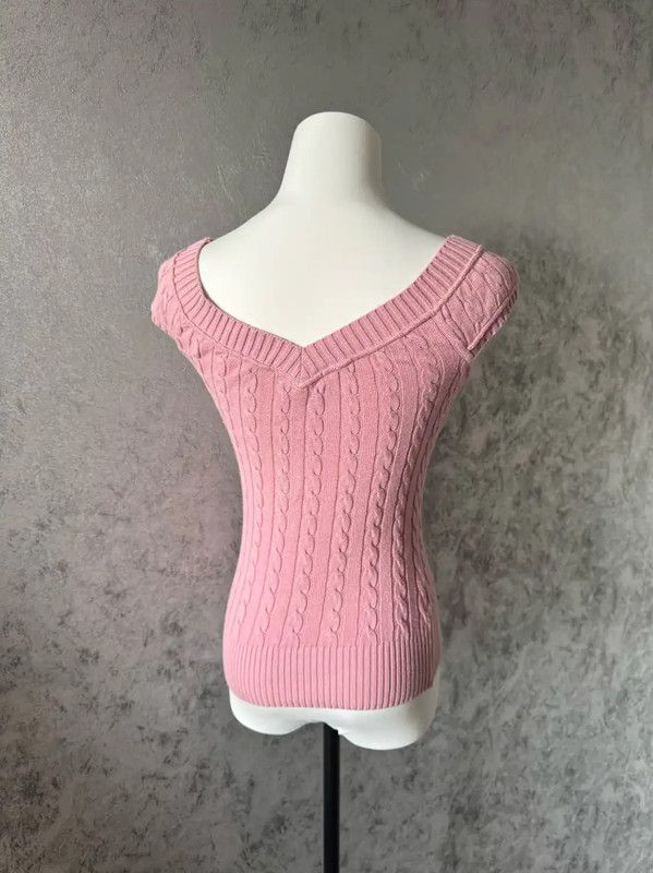 Burberry Burberry Pink Cotton Blend Short Sleeve T-Shirt Size M / US 6-8 / IT 42-44 - 6 Thumbnail