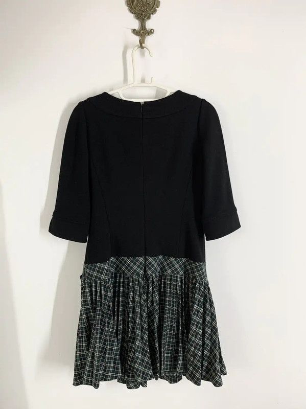 Burberry Burberry Black Wool Blend Pleated Dress Size M / US 6-8 / IT 42-44 - 6 Thumbnail