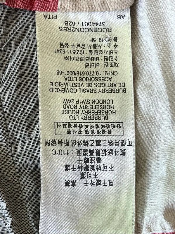 Burberry Burberry Summer Beige Check Long Sleeve Shirt Size XS / US 0-2 / IT 36-38 - 10 Thumbnail