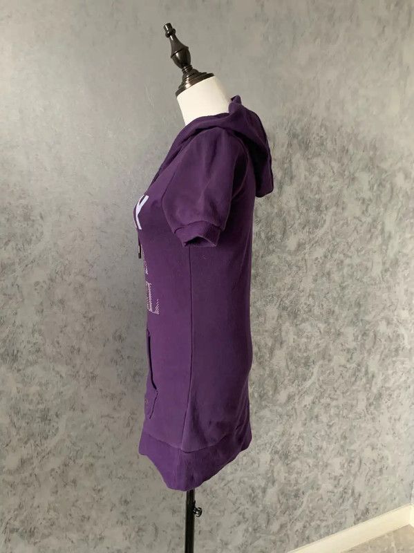 Burberry Burberry Blue Label Purple Cotton Dress Size M / US 6-8 / IT 42-44 - 5 Thumbnail