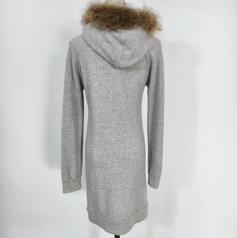 Burberry Burberry Grey Cotton Long Sleeve Dress for Women Size M / US 6-8 / IT 42-44 - 6 Thumbnail