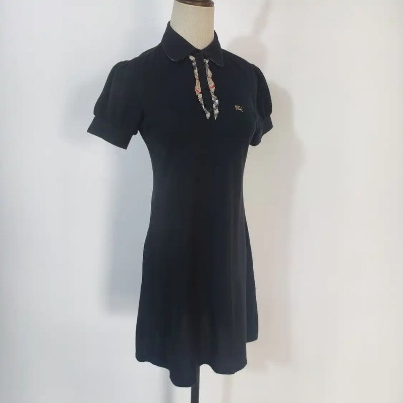 Burberry Burberry Black Cotton Summer Dress S Size Size S / US 4 / IT 40 - 3 Thumbnail