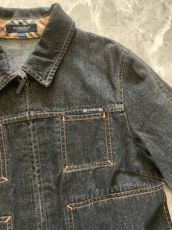 Burberry Burberry Black Cotton Women's Jacket Size XS / US 0-2 / IT 36-38 - 2 Thumbnail