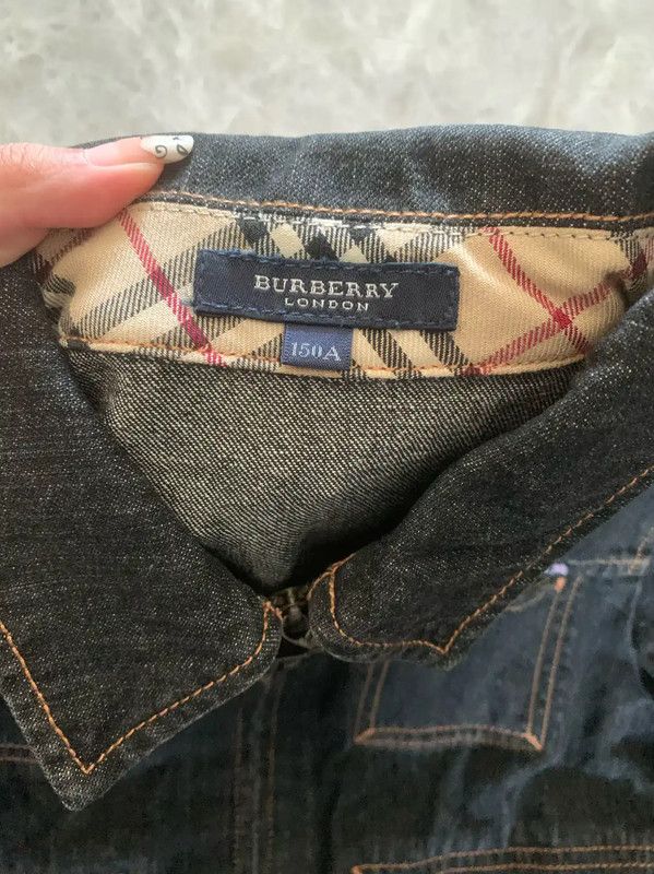 Burberry Burberry Black Cotton Women's Jacket Size XS / US 0-2 / IT 36-38 - 3 Thumbnail