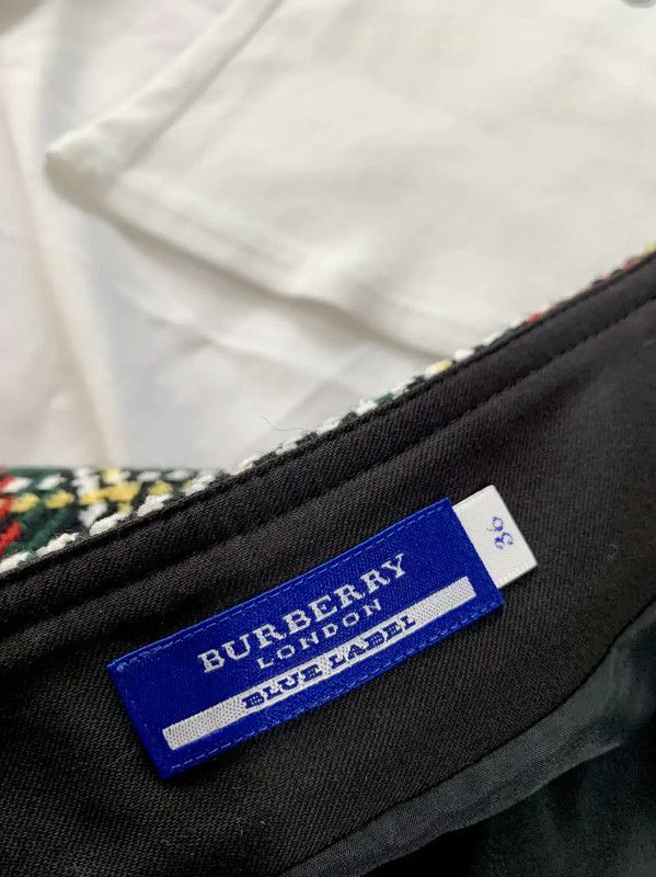 Burberry Burberry Red Cotton Skirt for Women Size 23" - 6 Thumbnail