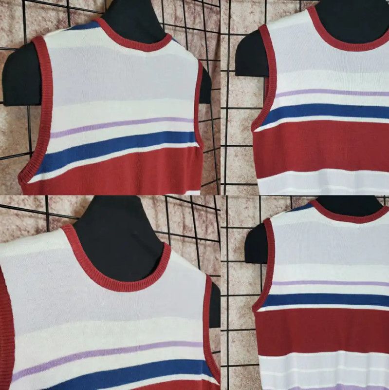 Burberry Burberry Summer Purple Knit Top with Embroidery Size M / US 6-8 / IT 42-44 - 4 Thumbnail