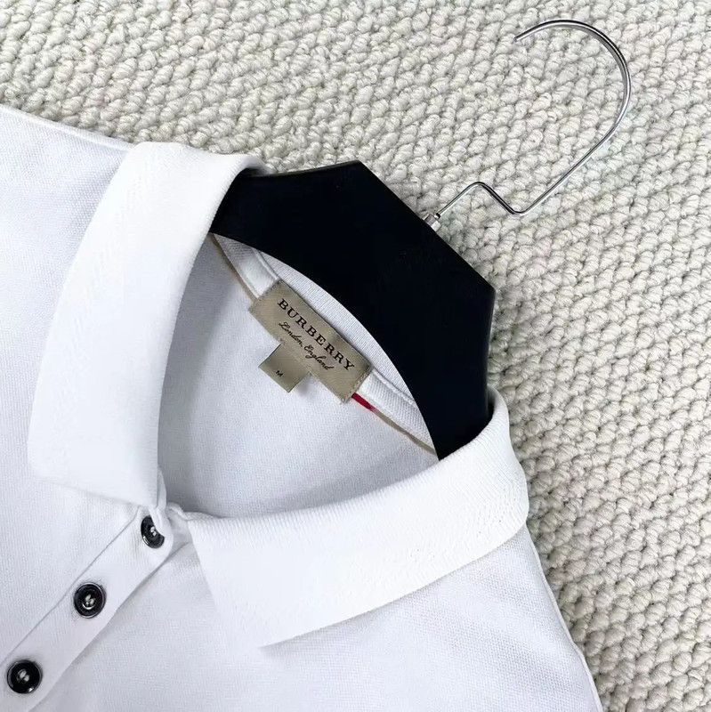 Burberry Burberry Women's White Cotton Short Sleeve Polo Size M / US 6-8 / IT 42-44 - 3 Thumbnail