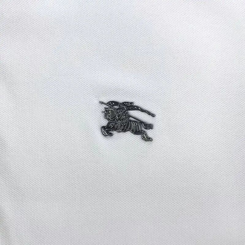 Burberry Burberry Women's White Cotton Short Sleeve Polo Size M / US 6-8 / IT 42-44 - 4 Thumbnail