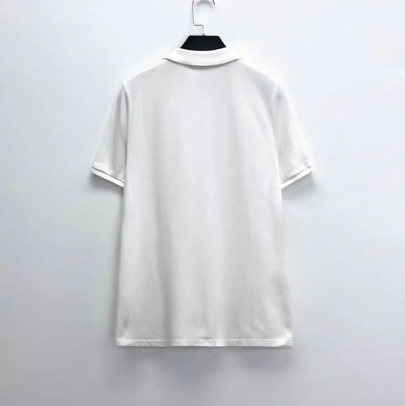 Burberry Burberry Women's White Cotton Short Sleeve Polo Size M / US 6-8 / IT 42-44 - 2 Thumbnail