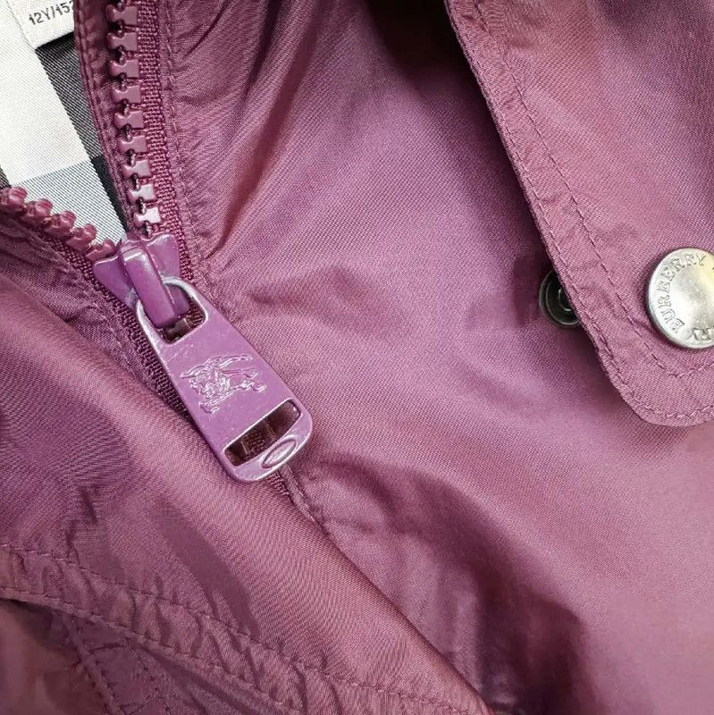 Burberry Burberry Violet Women's Trench Coat Size L / US 10 / IT 46 - 3 Thumbnail