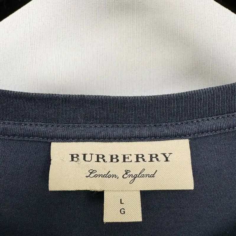 Burberry Burberry Summer Light Blue Women's Tee Size L / US 10 / IT 46 - 2 Thumbnail