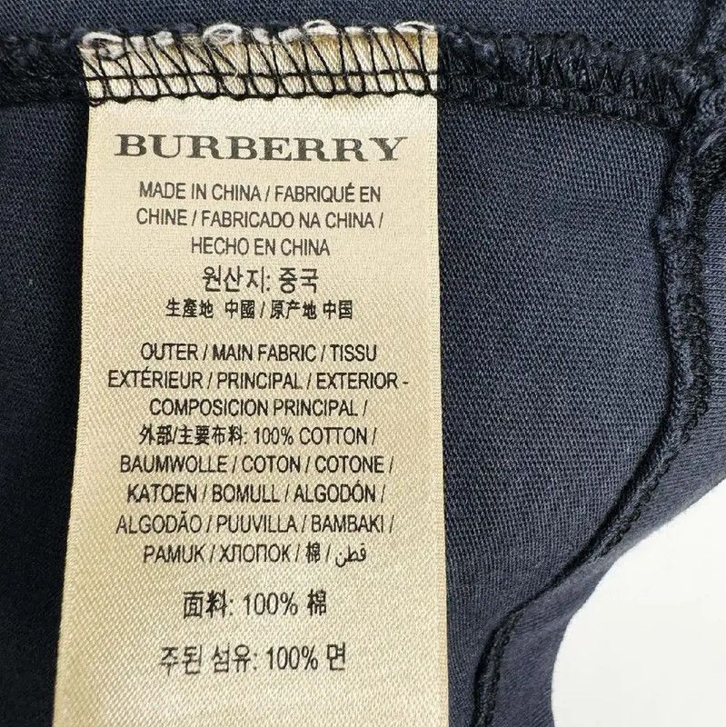 Burberry Burberry Summer Light Blue Women's Tee Size L / US 10 / IT 46 - 4 Thumbnail