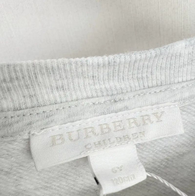 Burberry Burberry Gray Long Sleeve Summer Sweatshirt Size S / US 4 / IT 40 - 3 Thumbnail