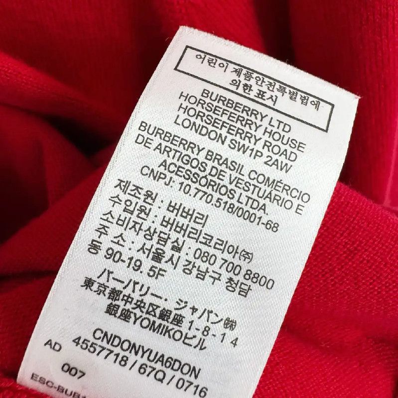 Burberry Burberry Women's Rose Red Knitted Cardigan Size M / US 6-8 / IT 42-44 - 6 Thumbnail