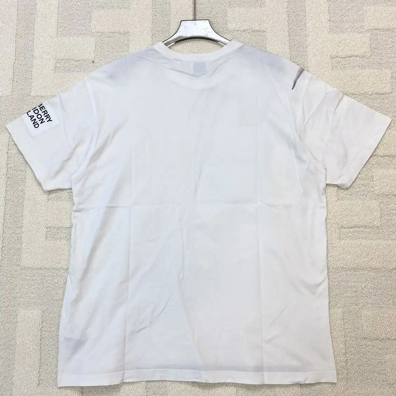 Burberry Burberry White Cotton Women's T-shirt Size M / US 6-8 / IT 42-44 - 2 Thumbnail