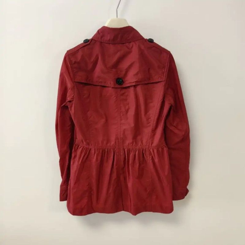 Burberry Burberry Red Women's Trench Coat Size ONE SIZE - 2 Thumbnail