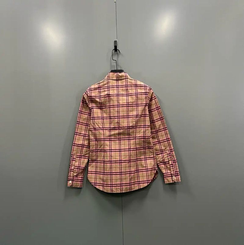 Burberry Burberry Multicolor Checked Long Sleeve Shirt Size XXS / US 00 / IT 34 - 2 Thumbnail