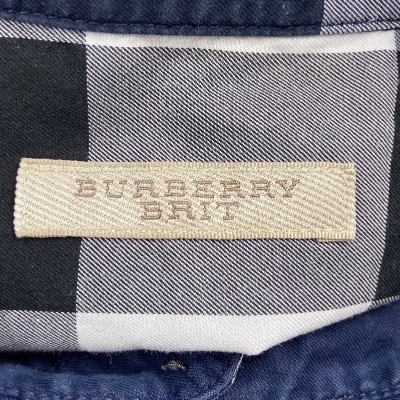 Burberry Burberry Color Block Cotton Shirt for Women Size S / US 4 / IT 40 - 4 Thumbnail