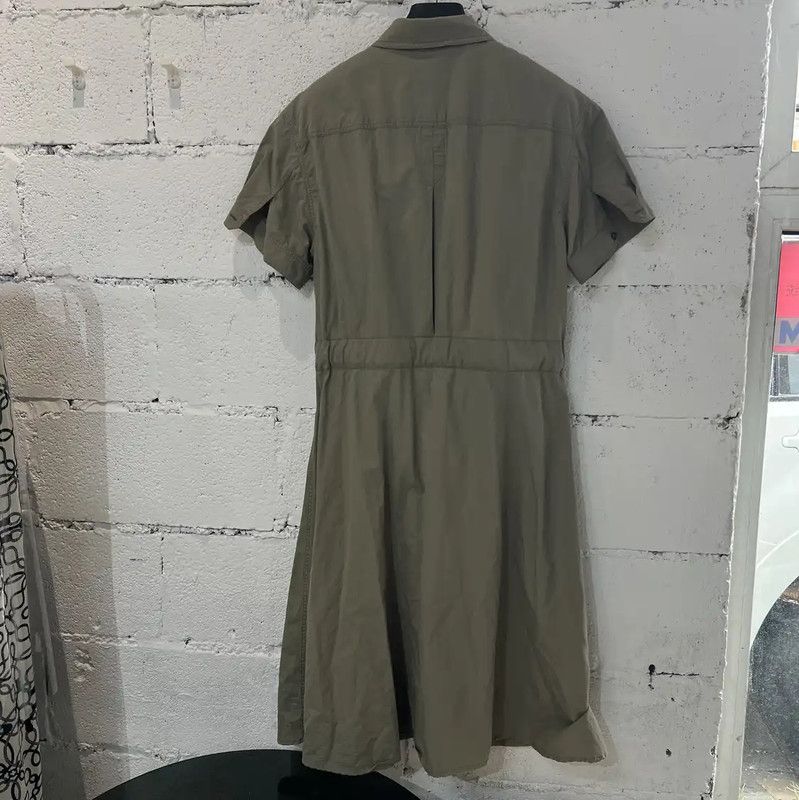 Burberry Burberry Green Cotton Women's Dress Size M / US 6-8 / IT 42-44 - 2 Thumbnail