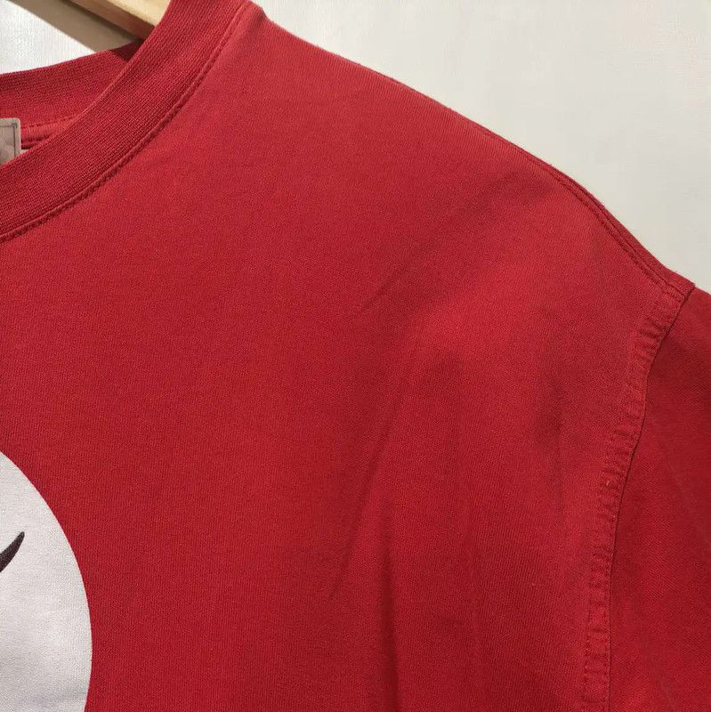 Burberry Burberry Red Cotton Printed Short Sleeve Tee Size XS / US 0-2 / IT 36-38 - 5 Thumbnail