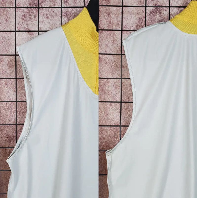 Burberry Burberry Spring Yellow Wool Half-Zip Top Size XL / US 12-14 / IT 48-50 - 5 Thumbnail