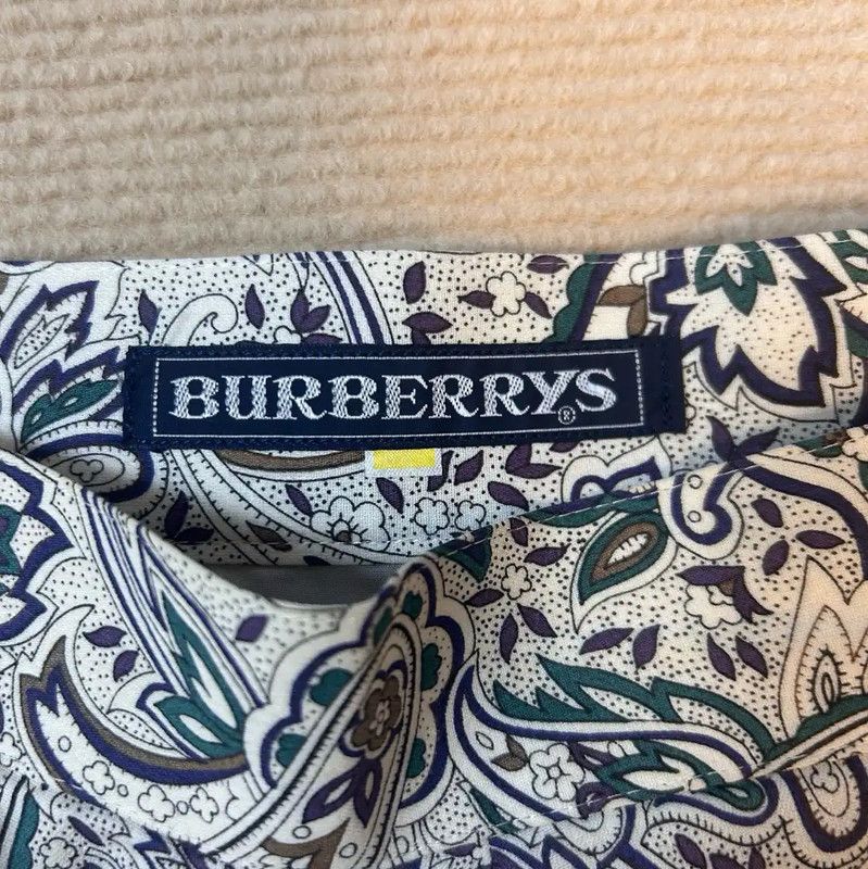 Burberry Burberry Multicolor Silk Blend Midi Skirt Size 23" - 3 Thumbnail