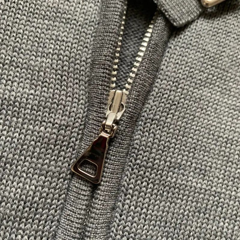 Burberry Gray Wool Women's Cardigan