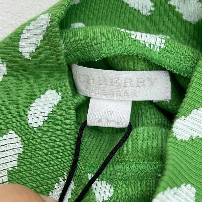 Burberry Burberry Green Cotton Women's Knit Sweater Size XS / US 0-2 / IT 36-38 - 4 Thumbnail