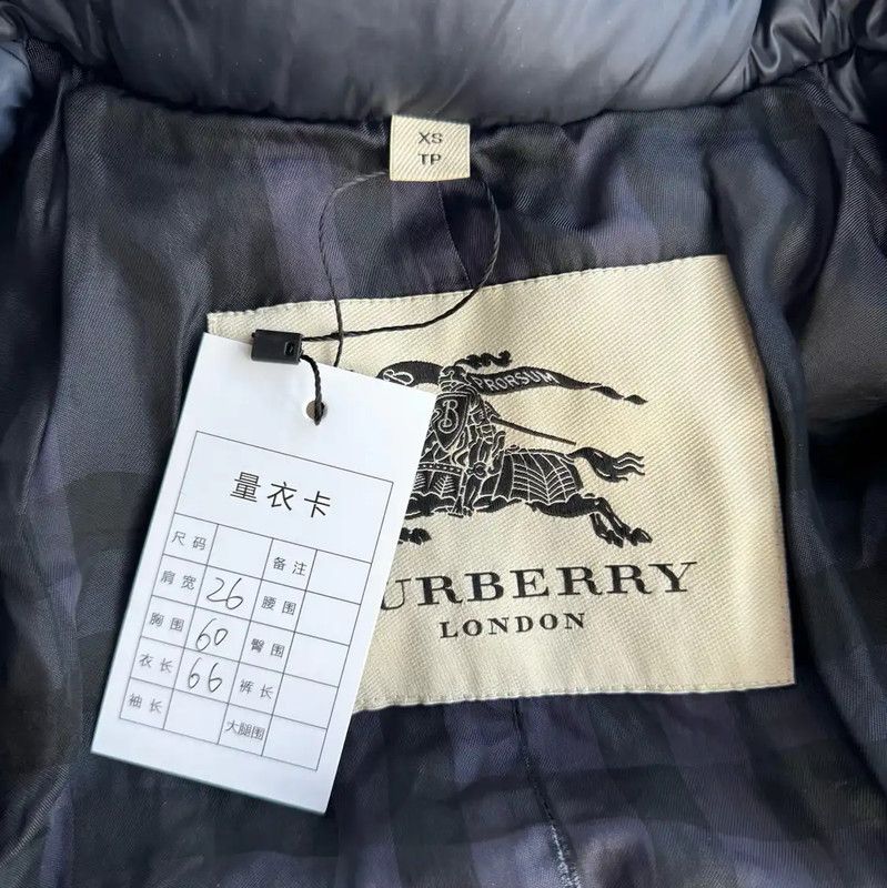 Burberry Burberry Black Women's Cotton Puffer Jacket Size XS / US 0-2 / IT 36-38 - 4 Thumbnail