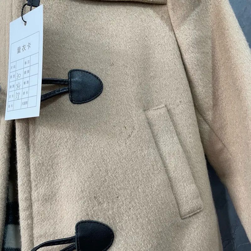 Burberry Burberry Khaki Cotton Women's Coat Size ONE SIZE - 2 Thumbnail