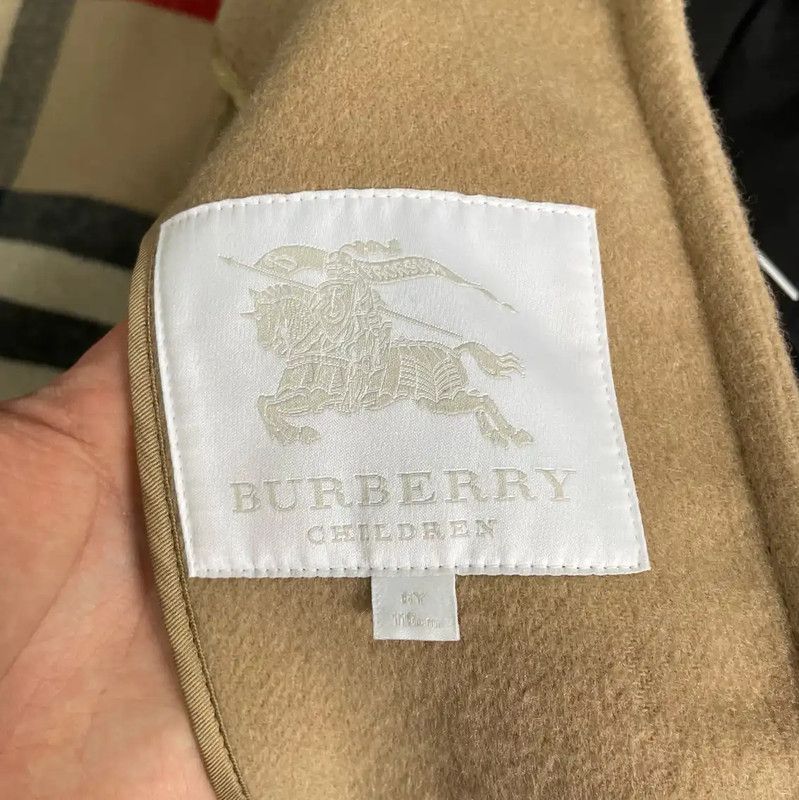 Burberry Burberry Khaki Cotton Women's Coat Size ONE SIZE - 5 Thumbnail