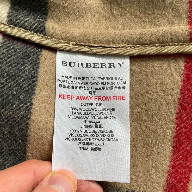 Burberry Burberry Khaki Cotton Women's Coat Size ONE SIZE - 6 Thumbnail
