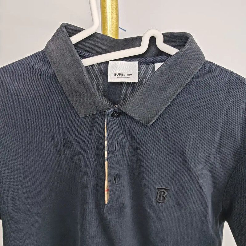 Burberry Burberry Black Cotton Logo Short Sleeve T-Shirt Size S / US 4 / IT 40 - 3 Thumbnail