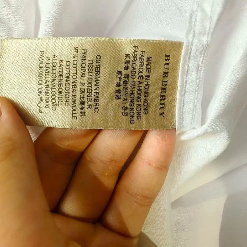 Burberry Burberry White Cotton Women's Shirt Size S Size S / US 4 / IT 40 - 8 Thumbnail