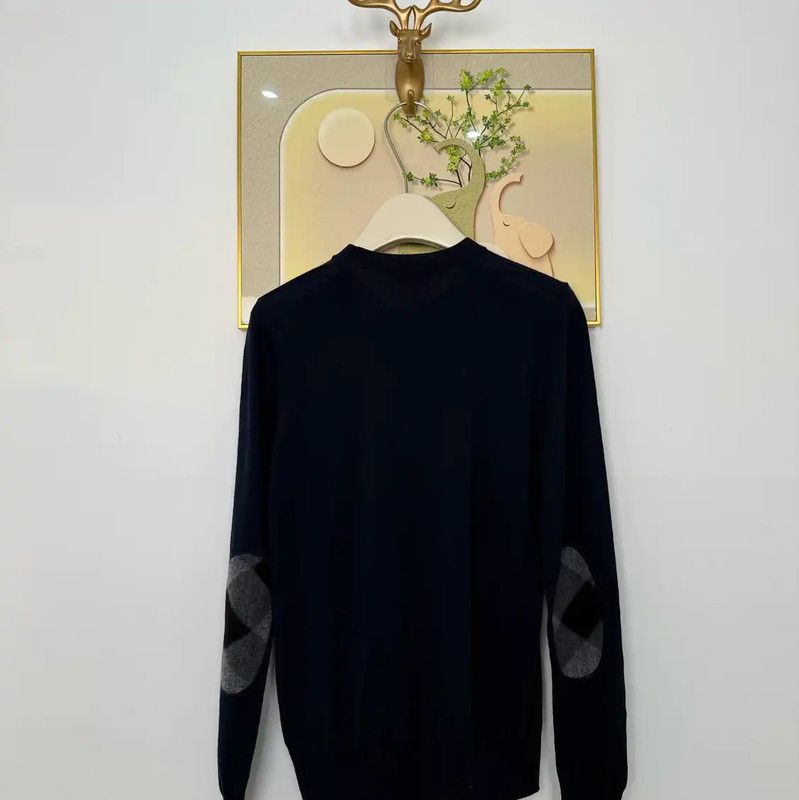 Burberry Burberry Women's Navy Blue Wool Long Sleeve Sweater Size S / US 4 / IT 40 - 2 Thumbnail