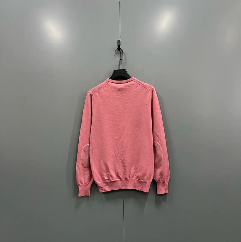 Burberry Burberry Pink Long Sleeve Cotton Sweatshirt Size XXL / US 16-18 / IT 52-54 - 2 Thumbnail