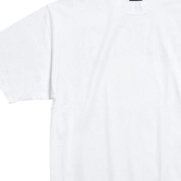 Balenciaga Hand-Drawn T-shirt Medium Fit 'White' Size US XL / EU 56 / 4 - 3 Thumbnail