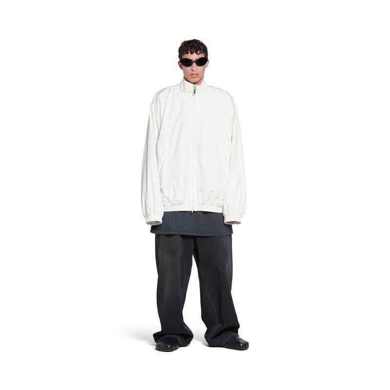 Balenciaga DIY METAL OUTLINE TRACKSUIT JACKET IN WHITE Size US L / EU 52-54 / 3 - 3 Thumbnail